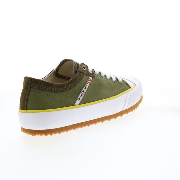 Diesel Mens S-Principia Low Green Shoes (NWT) - Picture 7 of 7